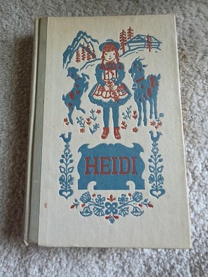 HEIDI by Johanna Spyri. Doubleday Classics Roberta Macdonald. 1955 Vintage 
