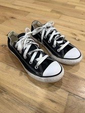Converse Chuck Taylor All Star Kids' Sneakers Black/White, Size 1