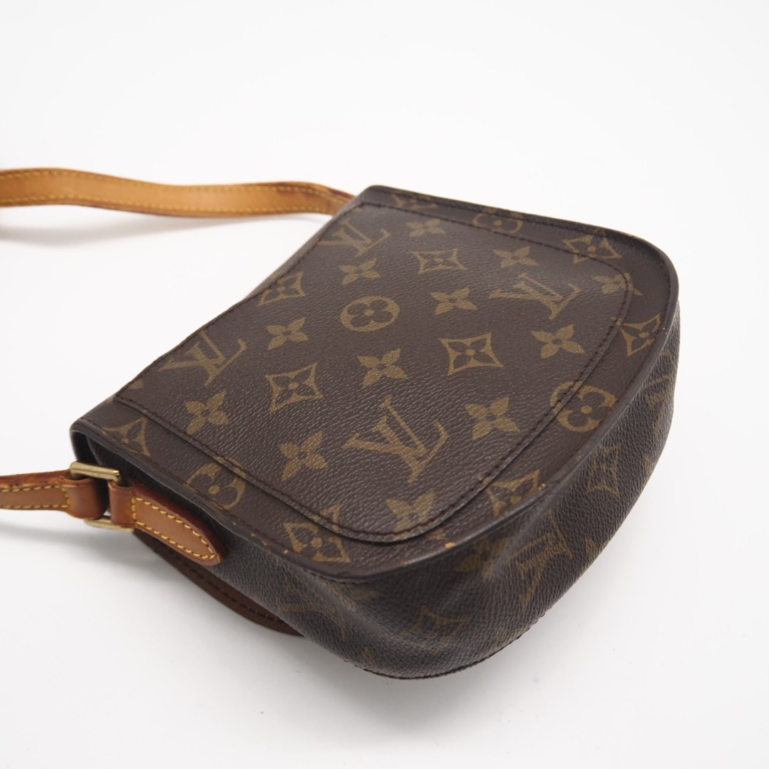 Louis Vuitton Saint-Cloud PM Shoulder Bag M51244 Monogram Brown Women's Auth thumbnail 5