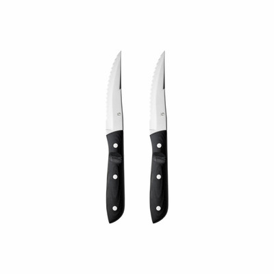 Gense Steakmesser XL Old Farmer Micarta 2er Set, Melamin, 18/8 Edelstahl 23.5 cm