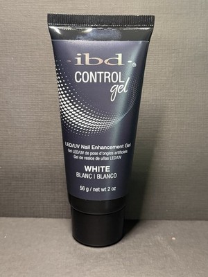 IBD Control Gel White 2 oz   LED/UV Builder Gel   Nail Enhancement