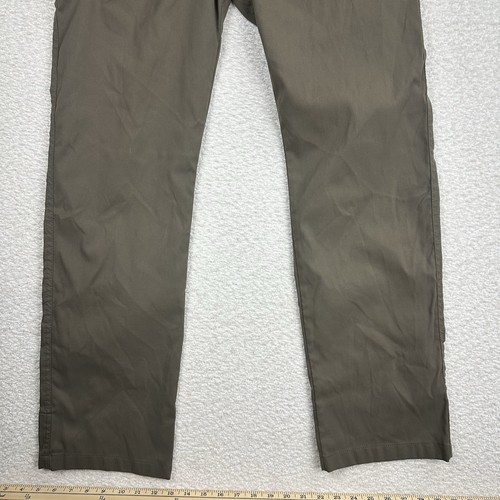 Wrangler Men's All Terrain Gear Pants Size 34x32 Brown Stretch Hiking Pockets - Picture 5 of 12