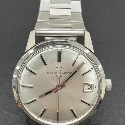 稼働・良品 <Vintage> Eterna-Matic 1000 自動巻 稼働・良品 <Vintage> Eterna-Matic 1000 自動巻 Yahoo!オークション