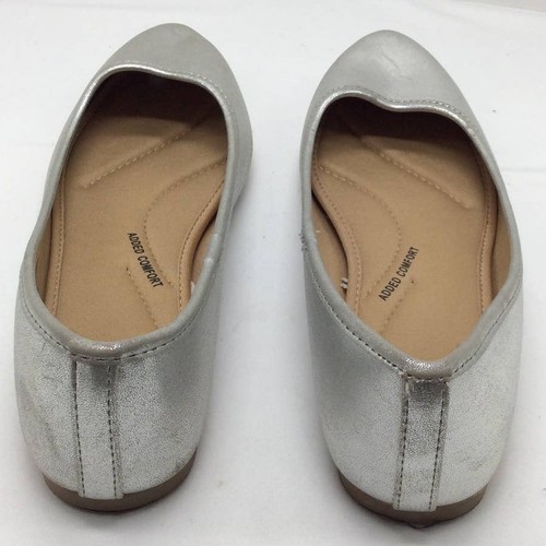 Authentische American Heritage silberne Damen-Flats 9,5 - Bild 3 von 4