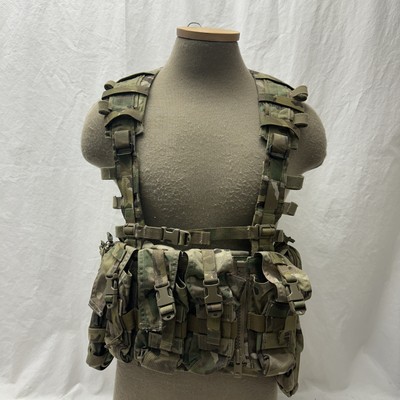 実物CRYE PRECISION AVSDF2 マルチカム Crye Precision AVS Chest Rig & Yoke Multicam Rhodesian RRV Pattern