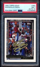 1992 Topps Gold #362 Shaquille O