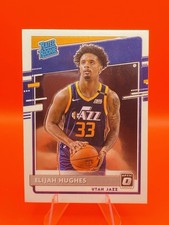 Elihah Hughes 2020-21 Panini  Donruss Optic #192 Rated Rookie Utah Jazz Card NBA