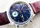 Vintage Seiko 7016-8001 Flyback Auto Chronograph watch 1970's Rare Violet Works