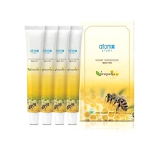 X4 Atomy Toothpaste Natural Oral Care with Propolis & Green Tea Extract 50g