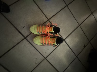 Men's Nike KD18 NRG ''New Timeline'' Lime / Orange