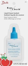 Washable Liquid Seal Sealant Prevents Fabric From Fraying (.75oz)