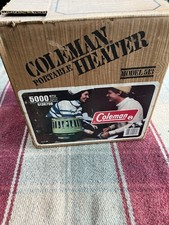 Vintage, Coleman Super Catalytic Heater 513B708 . Avocado Green Model 513. 7/83.