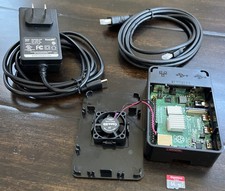 Canakit Raspberry Pi 4 4GB RAM Complete Kit W/ 64GB Micro SD, Power, Micro HDMI