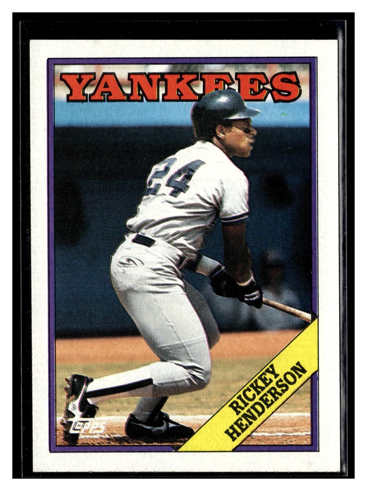 1988 Topps #60 Rickey Henderson