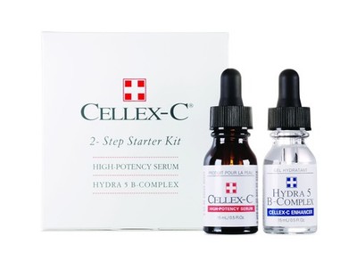 Cellex-C 2-Step Starter Kit, High Potency Serum, Hydra 5 B-Comp... USA FAST SHIP