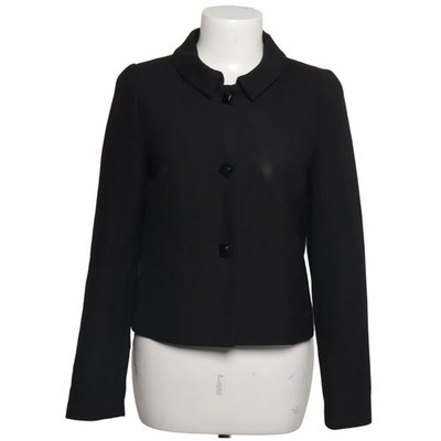Hallhuber, Blazer, Größe: 36, Schwarz, Elasthan/Polyester/Viskose #zYK