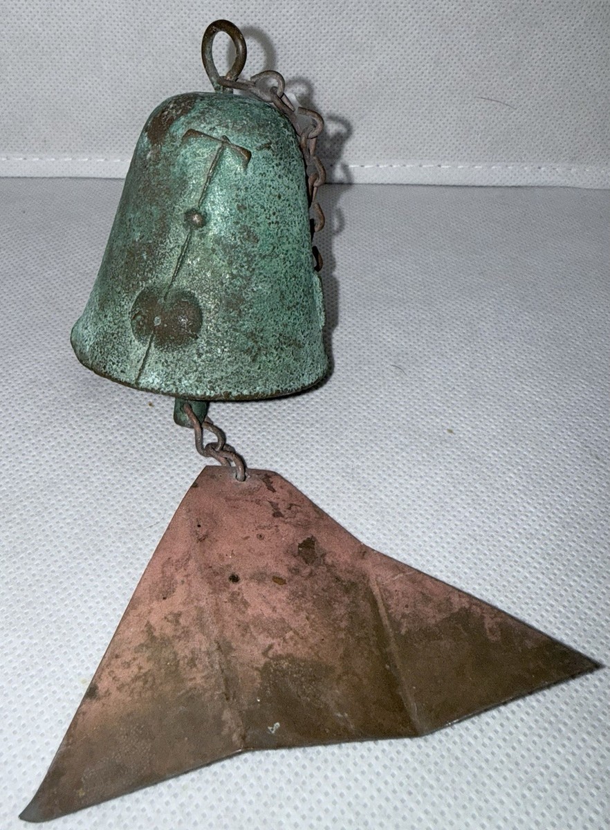 Arcosanti Paolo Soleri Bronze Bell small size windchime mid
