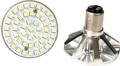 Letric Lighting Premium Bullet Style Insert 1157 Red LLC-P7R