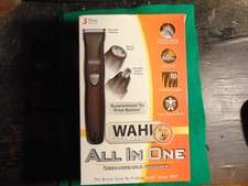 New WAHL All In One Rechargeable Groomer Trimmer Shaver Ear Nose 9865-2201 Seal