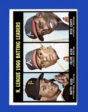 1967 Topps Set-Break #240 NL Batting Leaders EX-EXMINT *GMCARDS*