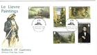 Guernsey Comm/FDC - Le Lievre Paintings - Guernsey -  1980  (GUE229)