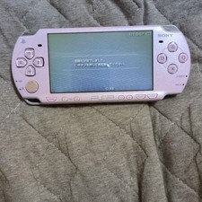 SONY PSP-3000 PlayStation Portable Game Console only Blossom Pink Tested Japan