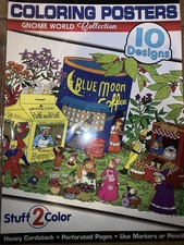 Stuff 2 Color Gnome World Coloring Posters 15.5  x11  