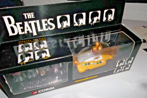 Modèle Réduit Yellow Submarine The Beatles 1968 Corgi - Sous-marin Jaune, Environ 13,5 Cm, Neuf