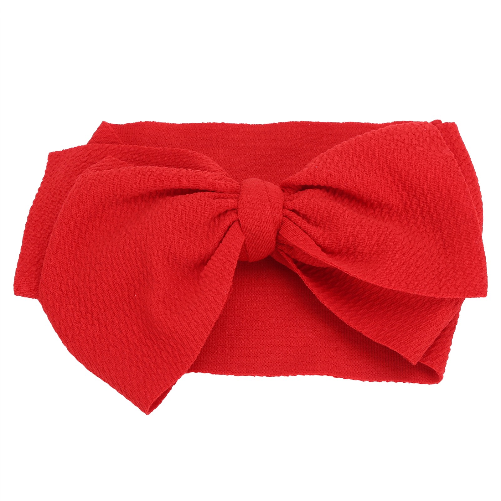 ﹢10Pcs Bow Headband Nylon Elastic Head Wrap Hair Band Accessories For Baby