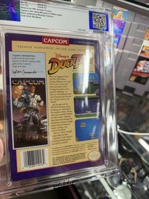 Capcom Disney's DuckTales PSA GAMES Graded 9.0 CIB(NES) 🔥💎(Read)👍⭐️9.6 cart