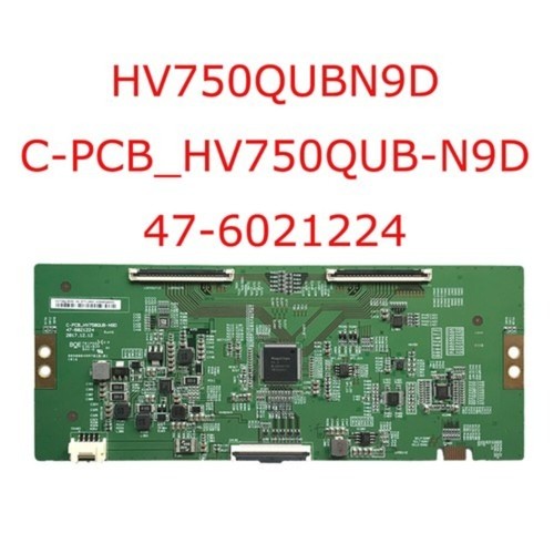 T-Con Card HV750QUBN9D C-PCB_HV750QUB-N9D 47-6021224 T-Con Board for TV #pq