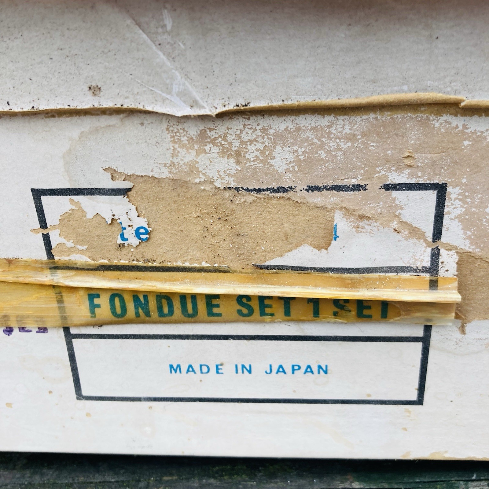 Vintage Gourmet International 18-8 Stainless Steel Fondue Set Complete Teak NIB