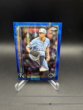 2025 Topps Chrome Update Series - Kris Bubic #USC115 Blue Lava Refractor /150