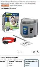 PetSafe Wireless Dog Fence System - Brand New, Box Unopened