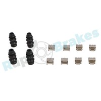 ZubehöRsatz Scheibenbremsbelag RAP Brakes R-U0338 FüR Toyota Corolla Yaris HR 2