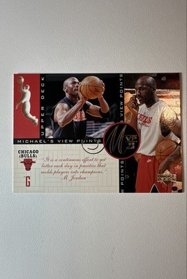 1996-97 Upper Deck - Michael's View Points Mvp23 Michael Jordan #VP1