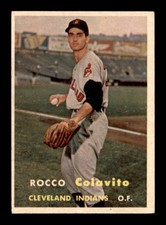 1957 Topps #212 Rocky Colavito RC VGEX X3485694