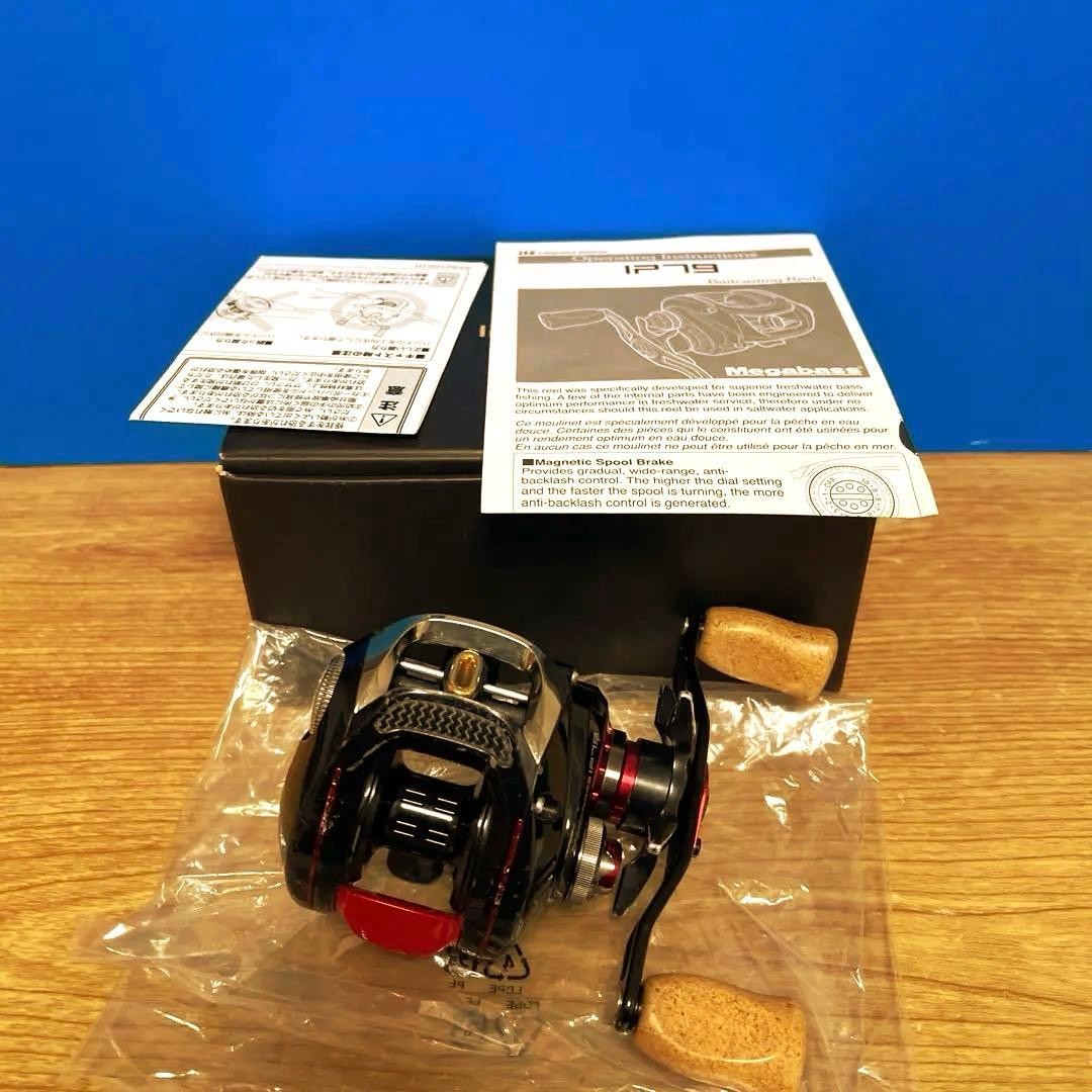 Megabass IP79R Baitcasting Reel 7.9:1 Gear Ratio Power Fishing Gear, Box - Image 7
