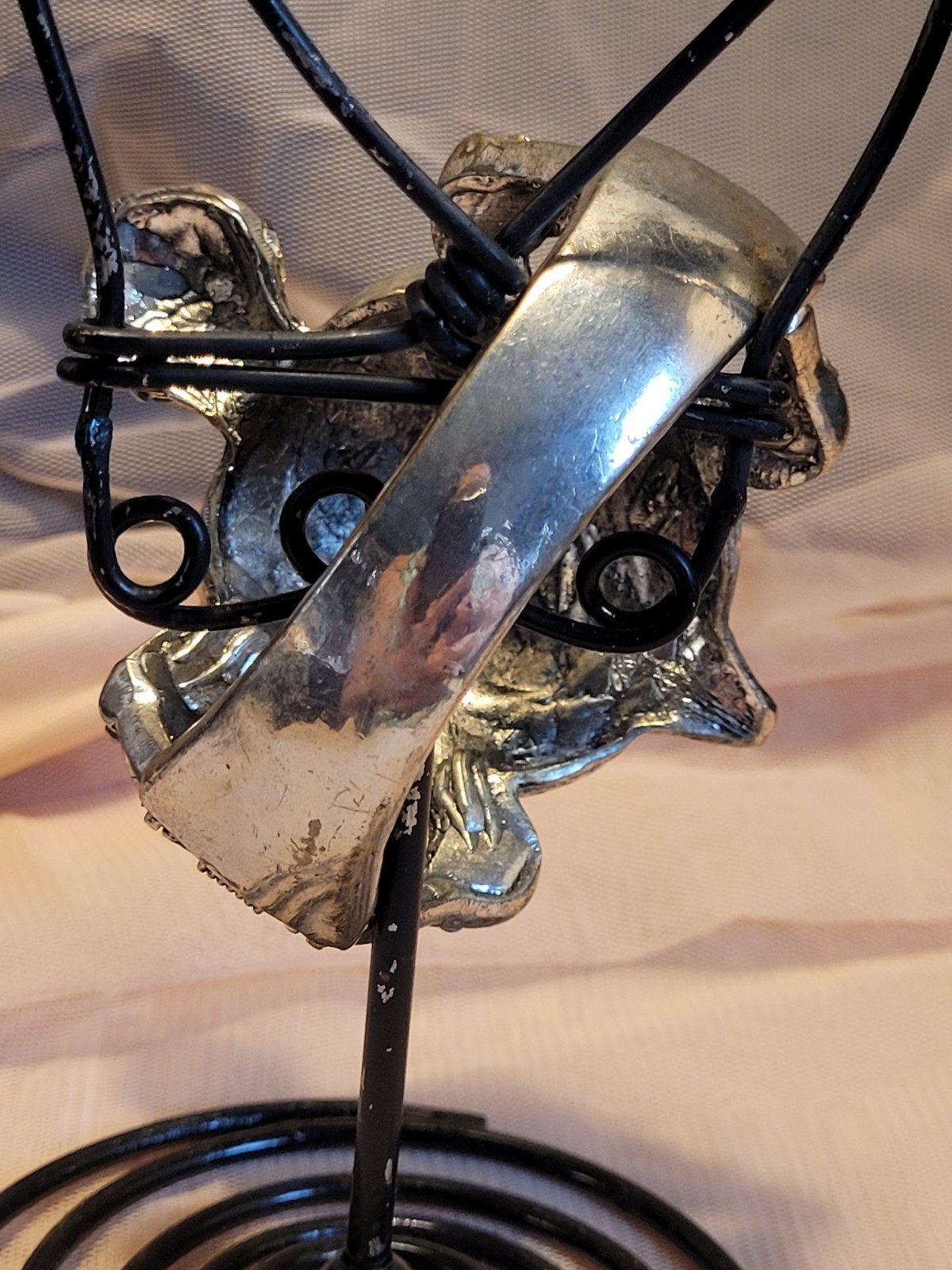 Rhinestone Statement  Sea Turtle Bracelet Clamper… - image 6