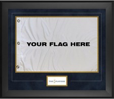 The Players Championship Framed 23" x 27" Pin Flag Frame Insert Your Own Flag