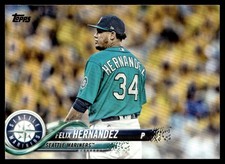 2018 Topps Felix Hernandez Seattle Mariners #567