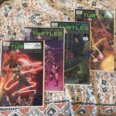 Teenage Mutant Ninja Turtles Ghostbusters #1-4 6-9.0 2013-14