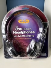 Słuchawki stereo CAD AUDIO USB z kardioidalnym mikrofonem pojemnościowym, kabina 6' USB