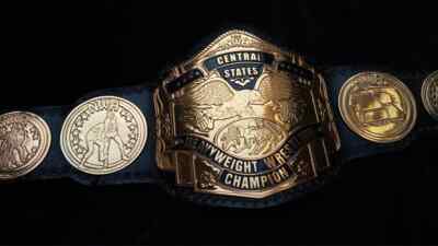 NWA Central States Heavy Weight Championship Belt Adult Size In