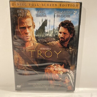BRAND NEW SEALED Troy (DVD, 2005, 2-Disc Set, Full Frame)