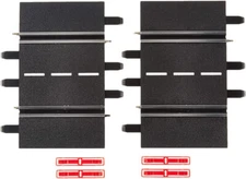 Carrera 20612  1/4 Straights analog 124 / 132 slot car track, 2/pieces