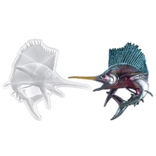 Animal Molds For Epoxy Resin Sailfish 3D Casting Mold Ocean Animal Silicone Mold