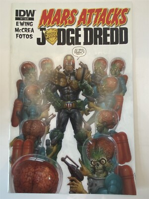 MARS ATTACKS JUDGE DREDD #1 Al Ewing 2013 IDW Comics NM New 
