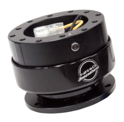 NRG STEERING WHEEL BALL LOCK QUICK RELEASE GEN 2.0 BLACK  (SRK-200BK)