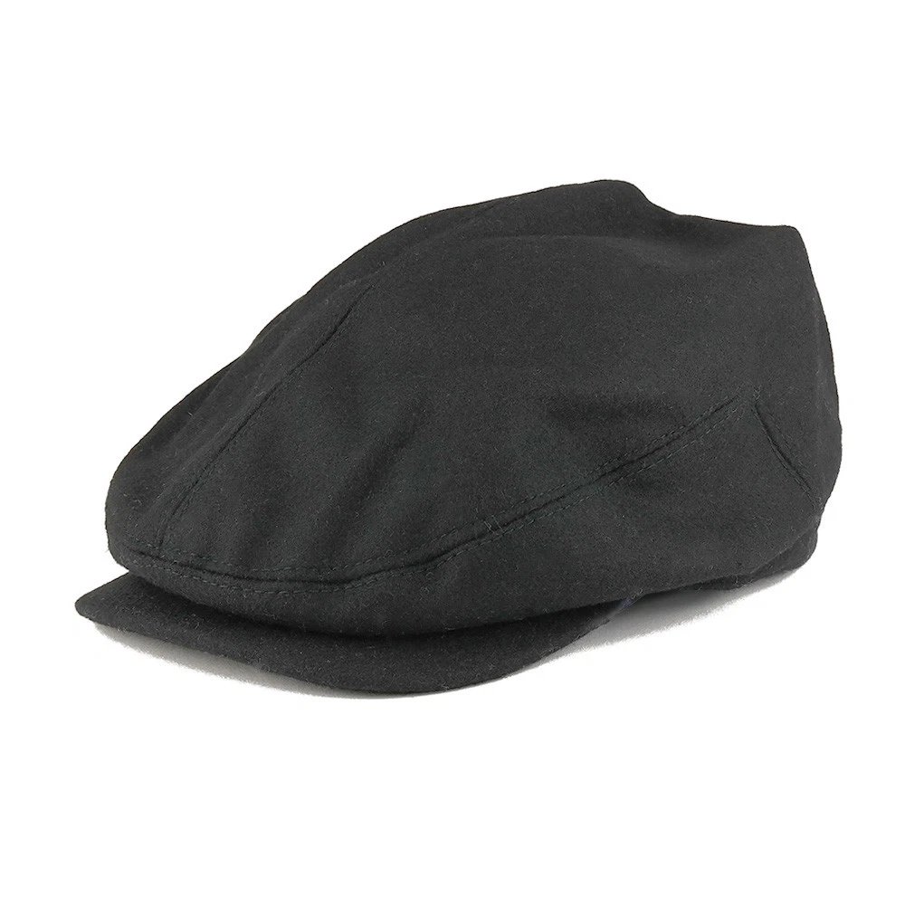 Plain Wool Blend Fitted Duck Bill Winter Ivy Cap - FREE SHIPPING